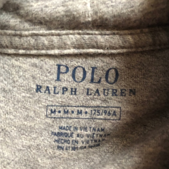 Polo Gray Featherweight Hoodie, Read Description! - Picture 5 of 6